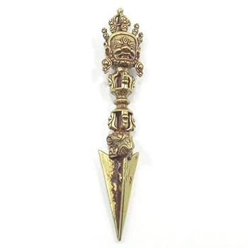 新品 24金張り 独鈷杵 プルパ 金剛杵 仏教 特大サイズ　約23センチ　87 楽天市場】プルパ 独鈷杵 金剛杵 鉄製 金剛杭 長さ約24cm 鉄
